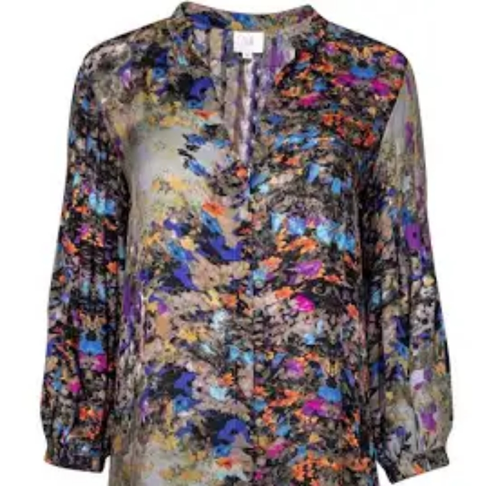 Parker - Floral Silk Blouse